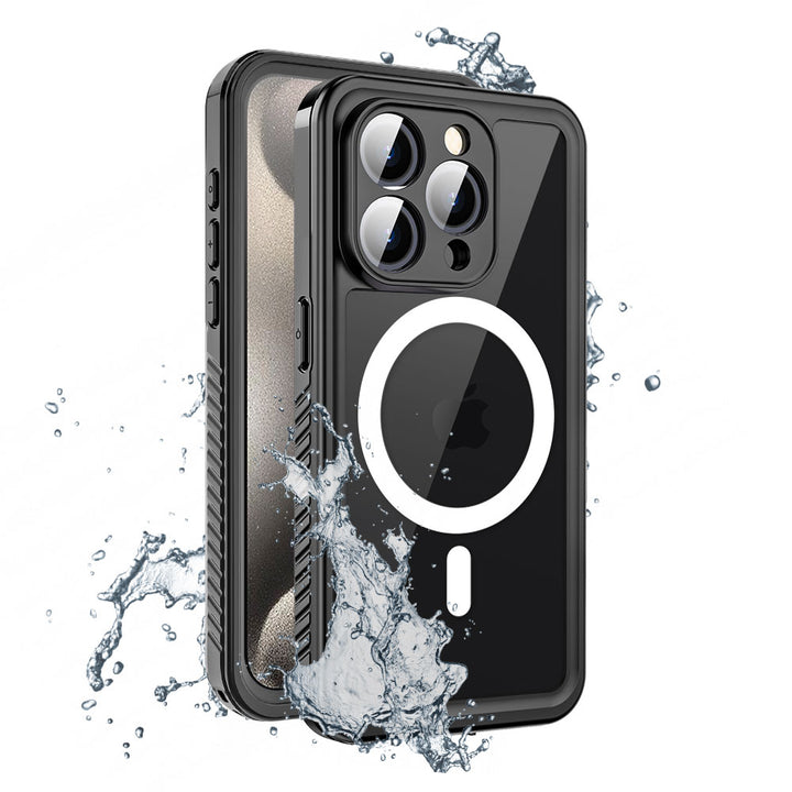 ARMOR-X iPhone 15 Pro Max Waterproof Case IP68 shock & water proof Cover. Rugged Design with the best waterproof protection.