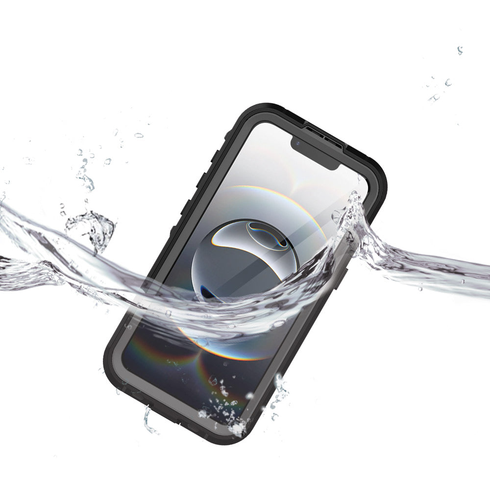 ARMOR-X iPhone 17e / 16e Waterproof Case IP68 shock & water proof Cover. IP68 Waterproof with fully submergible to 6.6' / 2 meter.