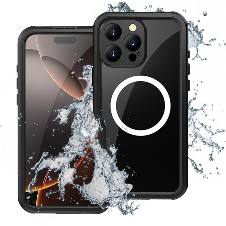 ARMOR-X iPhone 16 Pro Max Waterproof Case IP68 shock & water proof Cover. Rugged Design with the best waterproof protection.