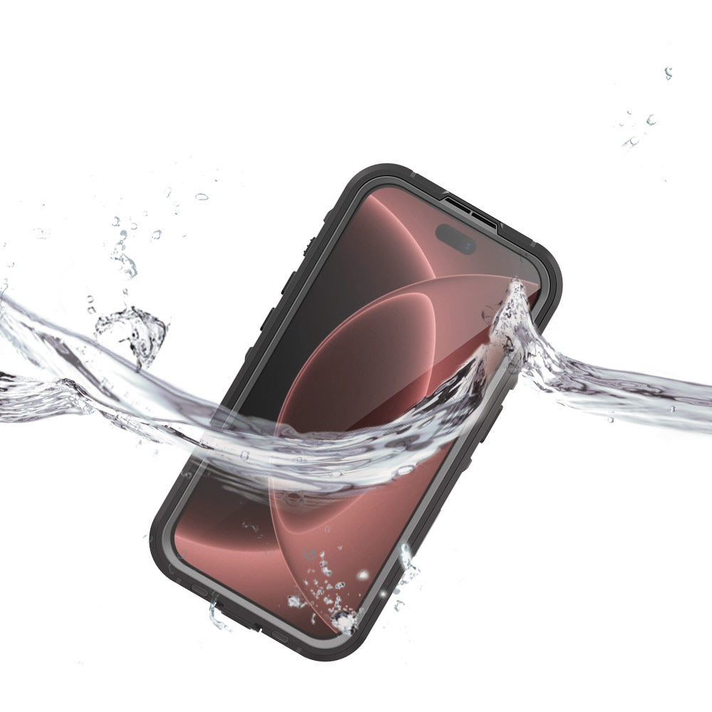 ARMOR-X iPhone 18 Pro Waterproof Case IP68 shock &amp; water proof Cover. IP68 Waterproof with fully submergible to 6.6&