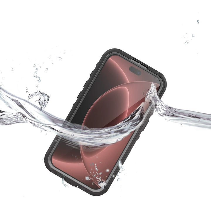 ARMOR-X iPhone 18 Pro Waterproof Case IP68 shock &amp; water proof Cover. IP68 Waterproof with fully submergible to 6.6&