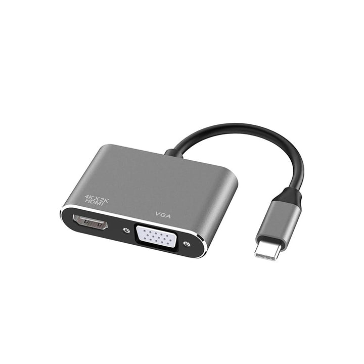 AND-DK2A | 2-in-1 Hub | HDMI (4K) + VGA (1080P)