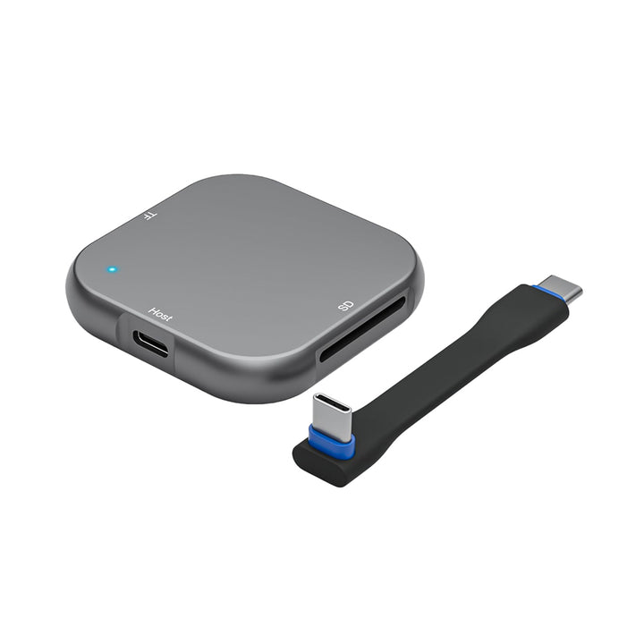 ARMOR-X Magnetic USB 3.0 Card Reader. Built-in high-strength magnets securely attach the card reader to the back of compatible devices. Equipped with dedicated SD 3.0 and TF/Micro SD 3.0 card slots, the reader supports simultaneous card detection with independent drive recognition. Easily transfer photos, videos, and files directly between memory cards without additional hardware.