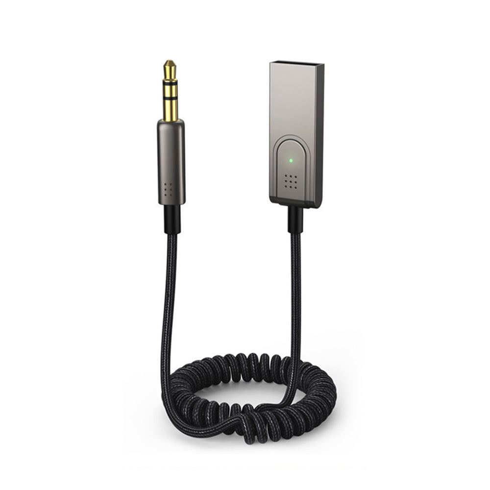 ARMOR-X Bluetooth Aux Adapter. The adapter support hands-free calling and voice navigation broadcast. Built-in microphone for hands-free answering calls. Real-time navigation broadcast, connected to car audio, expand the volume, improve driving safety and comfort.