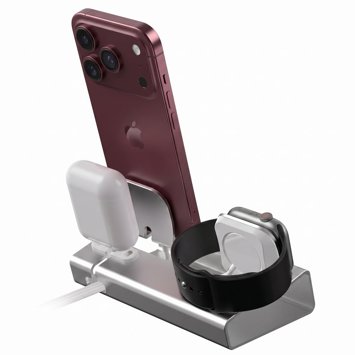 APL-DK05 | 3-in-1 Charging Stand for iPhone, AirPods &amp; Apple Watch