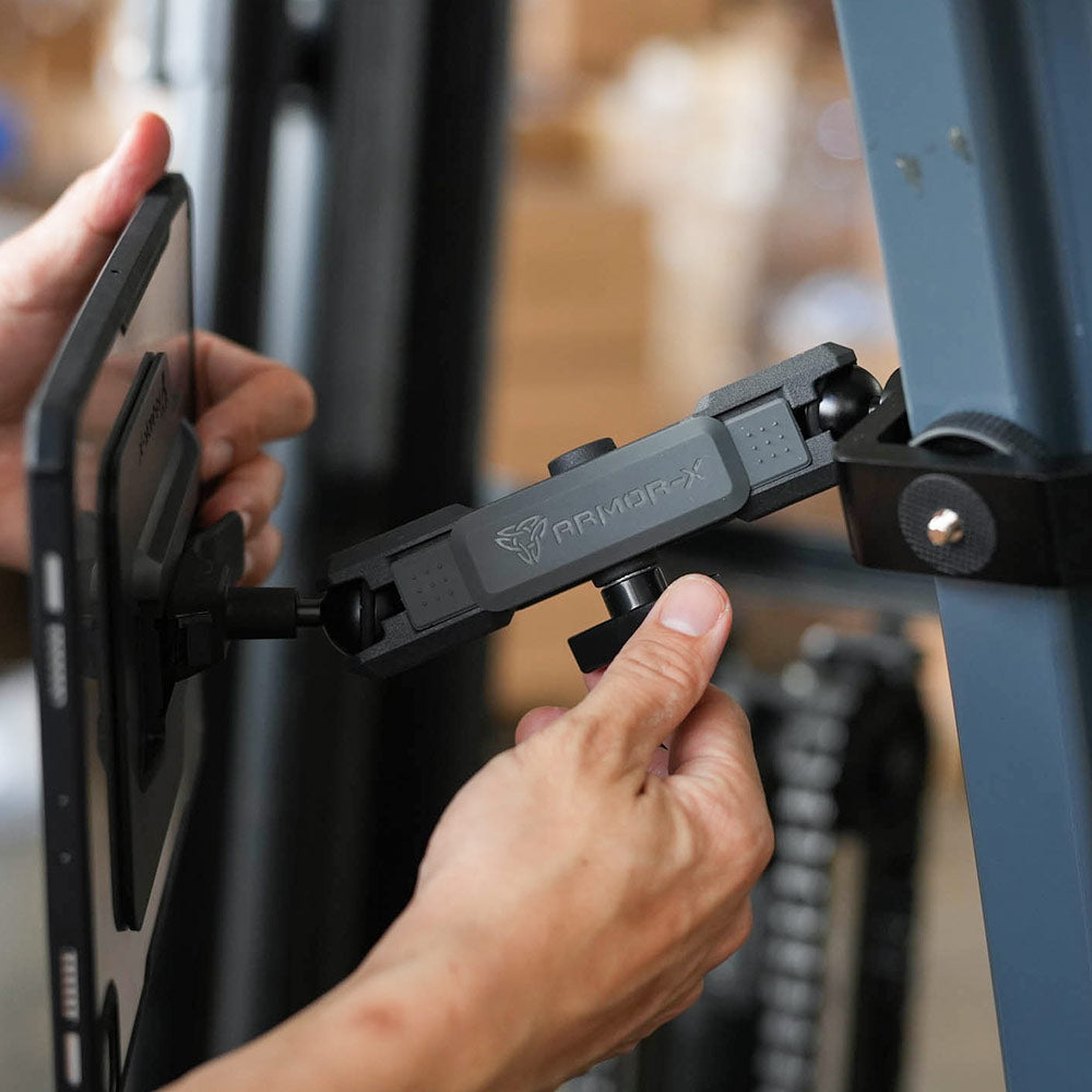 ARMOR-X Long Single Arm compatible with 1 inch ball head.