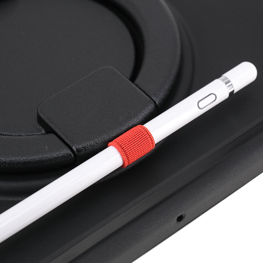 RON-SS-T225 | Samsung Galaxy Tab A7 Lite SM-T225 / SM-T220 / SM-T225N / SM-T227U | Rugged case with kick-stand & pencil Holder & folding grip