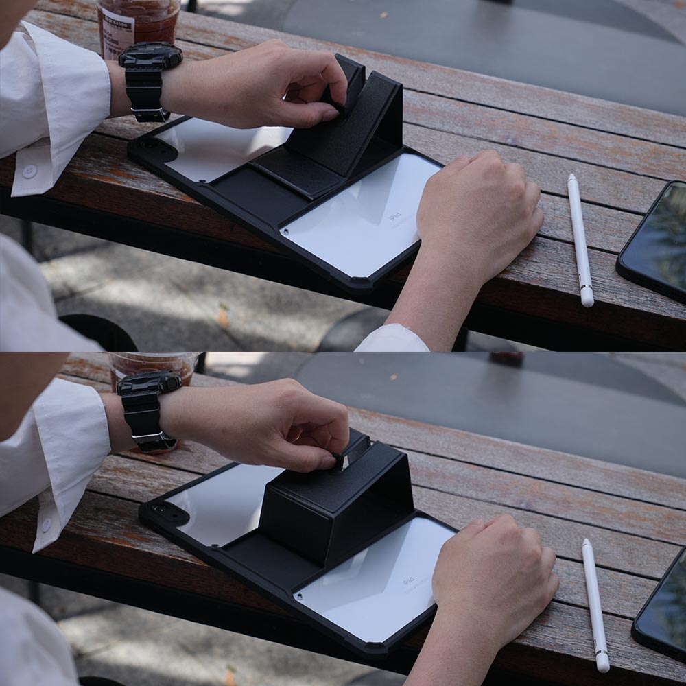 ARMOR-X ipad ipad pro ipad air Ultra Slim 4 Corner Shockproof Case With Magnetic Kick-stand