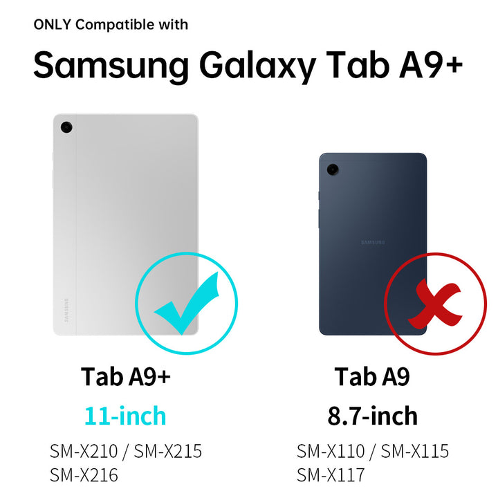 MAN-SS-X210 | Samsung Galaxy Tab A9+ A9 Plus ( 11" ) SM-X210 / SM-X215 / SM-X216 | IP68 Waterproof, Shock &amp; Dust Proof Case With X-DOCK Modular Eco-System