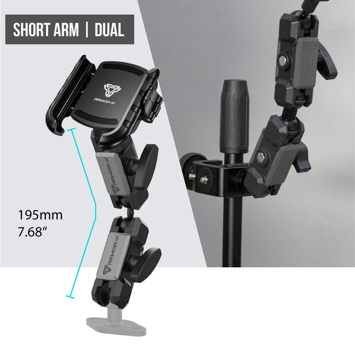 P48UP | Tough Spring Clamp Mount Universal Mount | Design for Phone