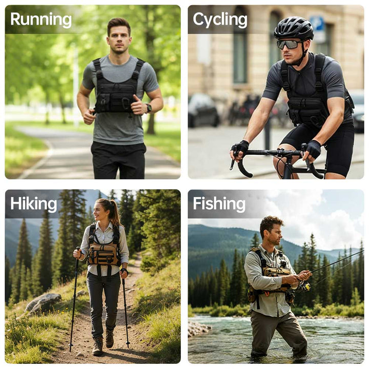 BAG-CH1 | Chest Bag / Outdoor Sports Tactical Vest | Anti-Splash Bag