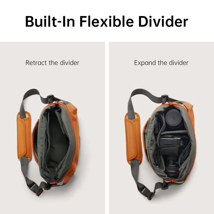 BAG-SL6 | Camera Sling Bag With Tripod Holder | Anti-Splash Bag