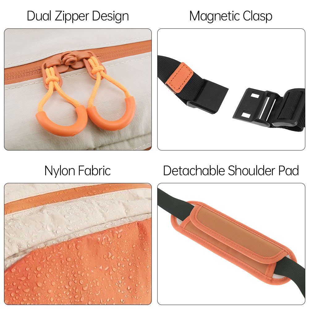 BAG-SL6 | Camera Sling Bag With Tripod Holder | Anti-Splash Bag