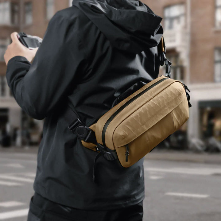 BAG-SL7 | Sling Bag / Chest Bag / Shoulder Bag with Handle | Anti-Splash Bag