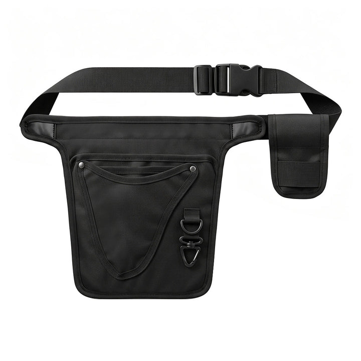 ARMOR-X Multiple Tool Belt Pouch. Features 1 spacious main compartment, 2 accessory pouches, and a dedicated hammer loop, providing a practical organization system for everyday work. Keep pliers, screwdrivers, hammers, shears, and other tools neatly arranged and easy to find. Perfect for electricians, carpenters, mechanics, gardeners, DIY enthusiasts, and home improvement projects. Keeps your tools organized and your hands free wherever the job takes you.