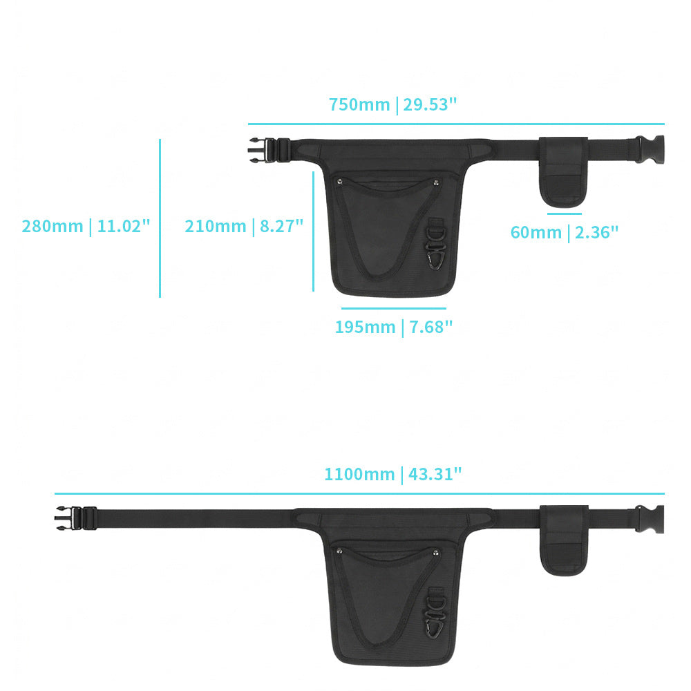 BAG-WA5 | Multiple Tool Belt Pouch / Waist Bag