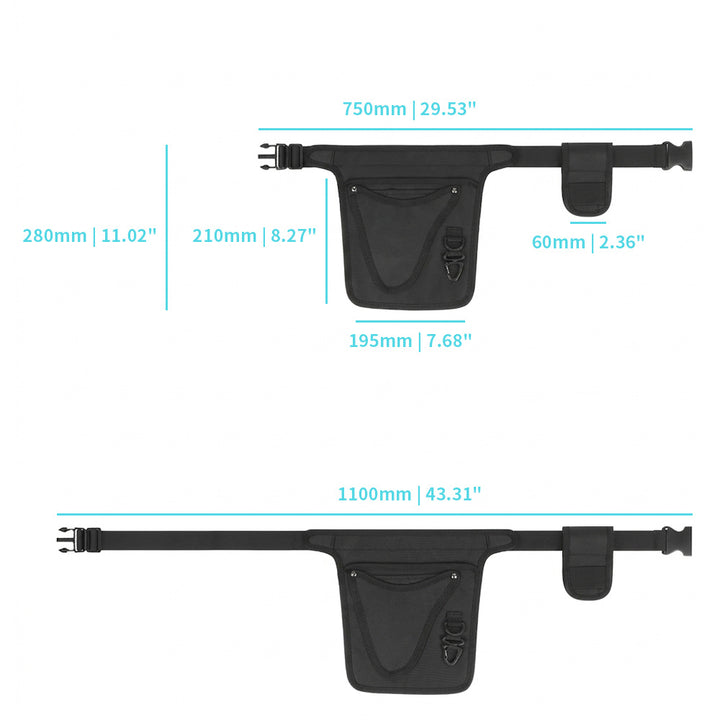BAG-WA5 | Multiple Tool Belt Pouch / Waist Bag