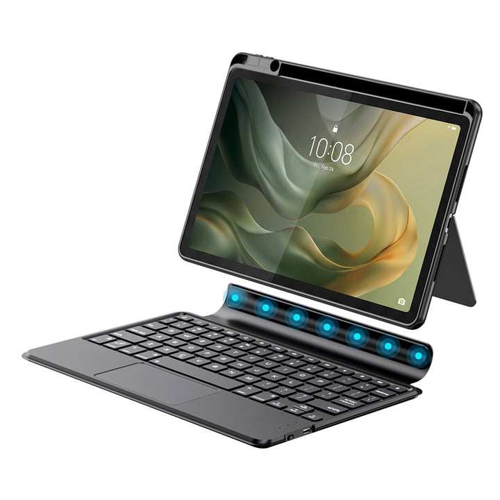 ARMOR-X Motorola Moto Pad (2026) / Moto Pad 60 Neo Magnetic Detachable Keyboard Case with Adjustable Stand &amp; Precision Trackpad. Effortlessly switch between typing, viewing, drawing, reading and gaming modes, making it ideal for work meetings, video calls, online classes, watching movies or entertainment on the go.