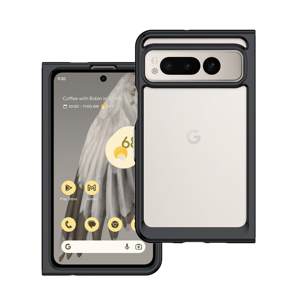 ARMOR-X Google Pixel Fold shockproof cases. Military-Grade Rugged Design with best drop proof protection.