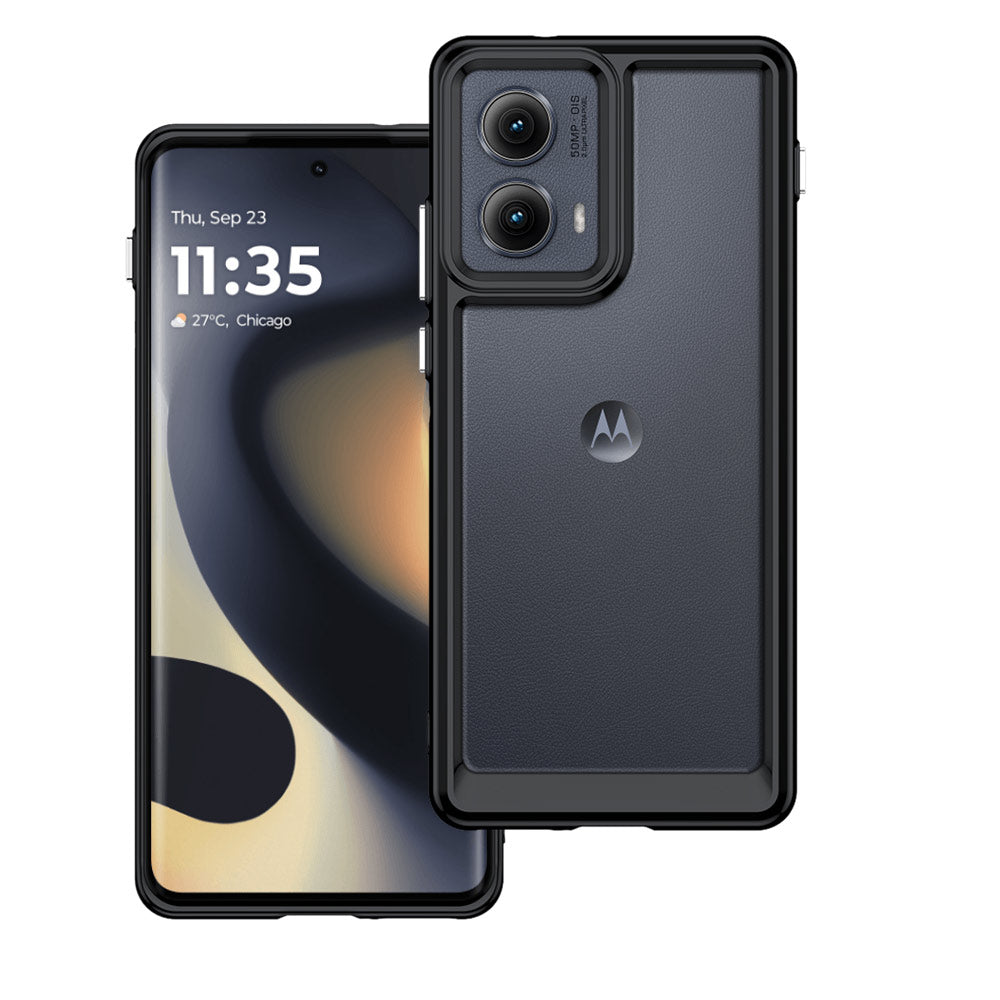 ESONG Custodia Militare Per Motorola Moto X40 / Edge 40 Pro - Con Copriobiettivo Scorrevole E Anello Magnetico (Oro)