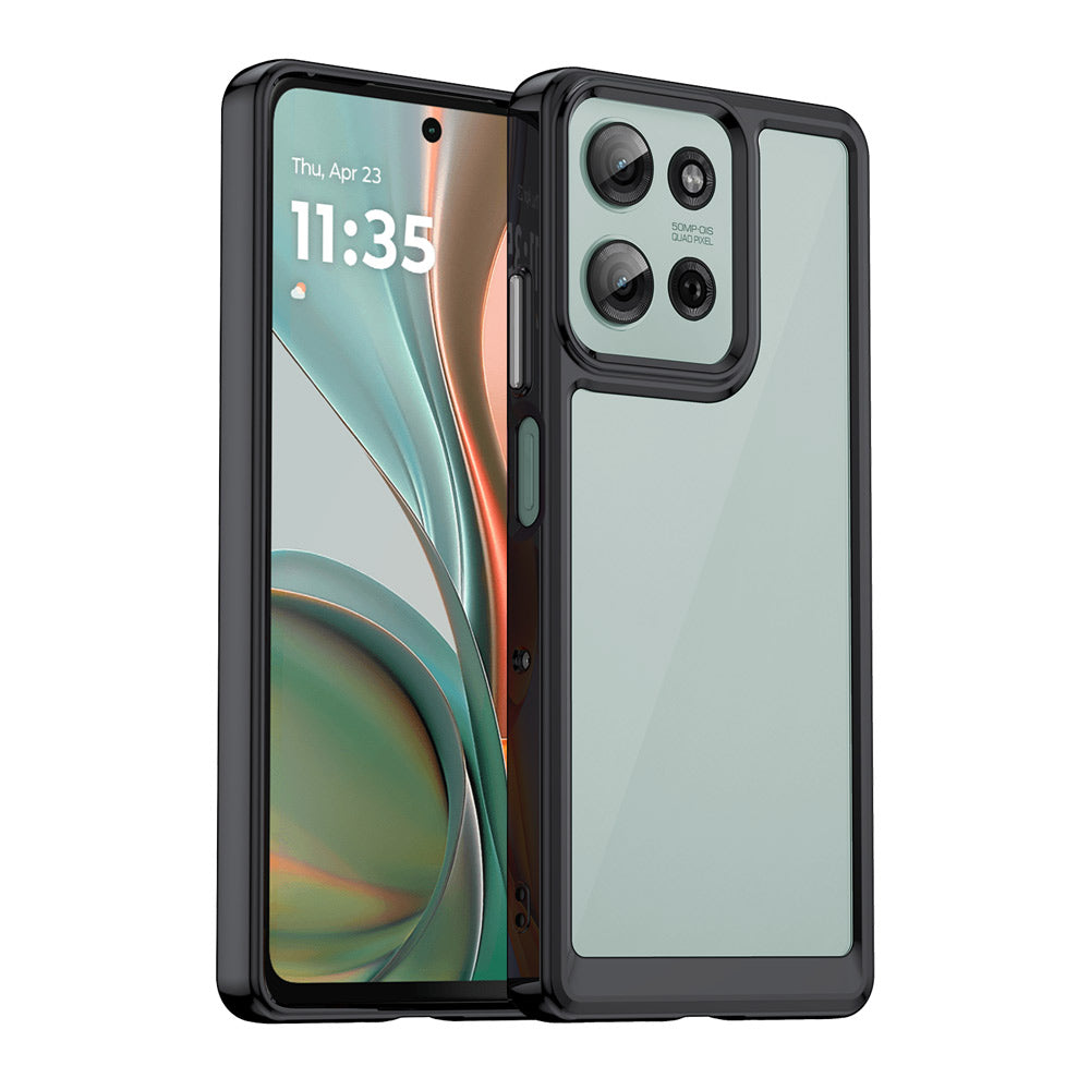 ILING Cover Per Motorola Moto G75 5G, Texture Metallica Antiurto Opaca Rigido Pc E 521124 ILING Cover Per Motorola Moto G75 5G, Texture Metallica Antiurto Opaca Rigido Pc E 521124