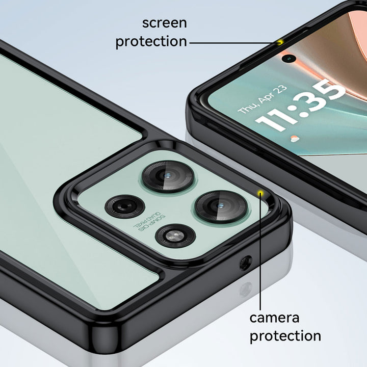 ARMOR-X Motorola Moto G75 5G shockproof cases. Dual Composite construction with excellent protection.