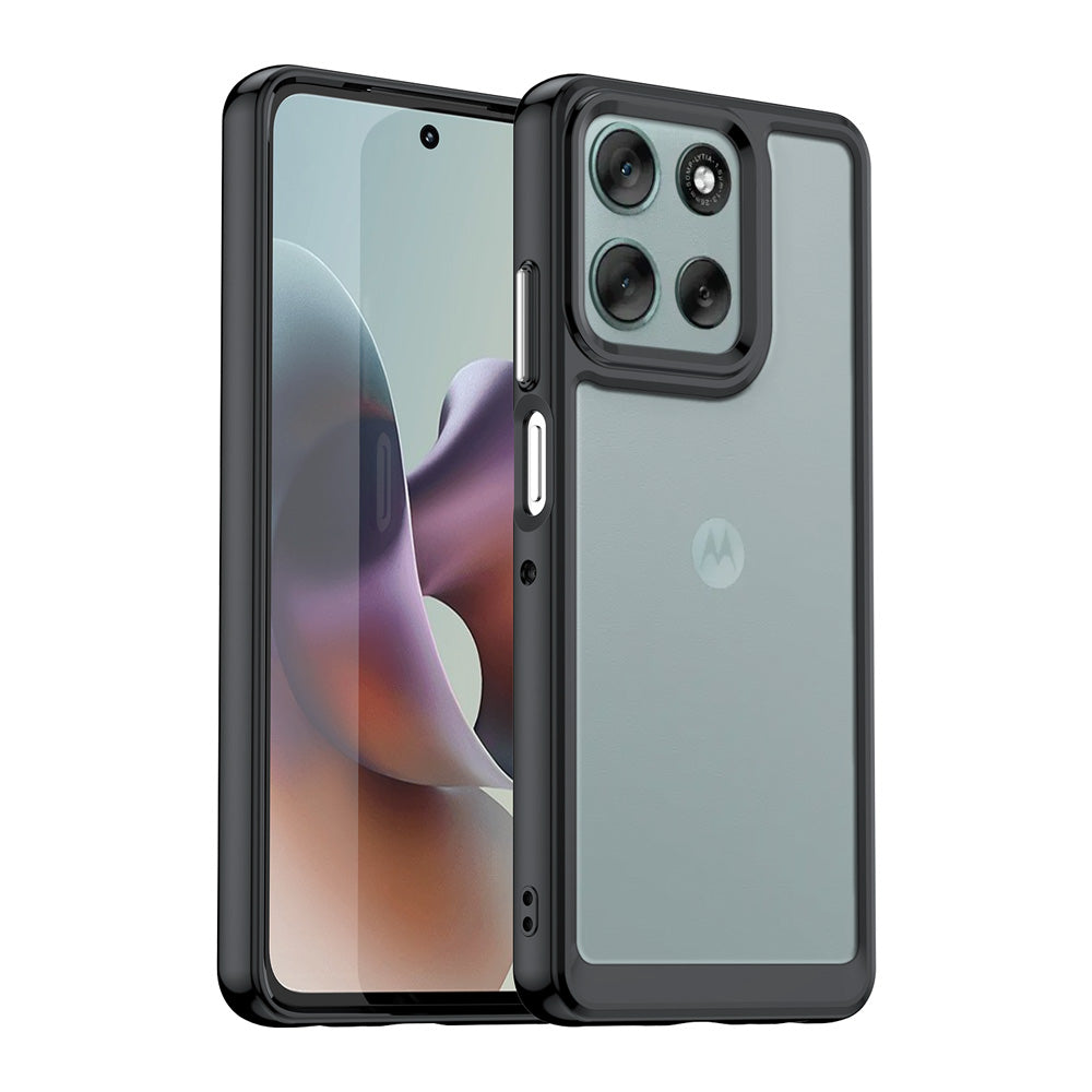 Custodia Girocollo Per Motorola Moto G56 5G – Cover Trasparente TPU Con Cordino, Antishock E Leggera