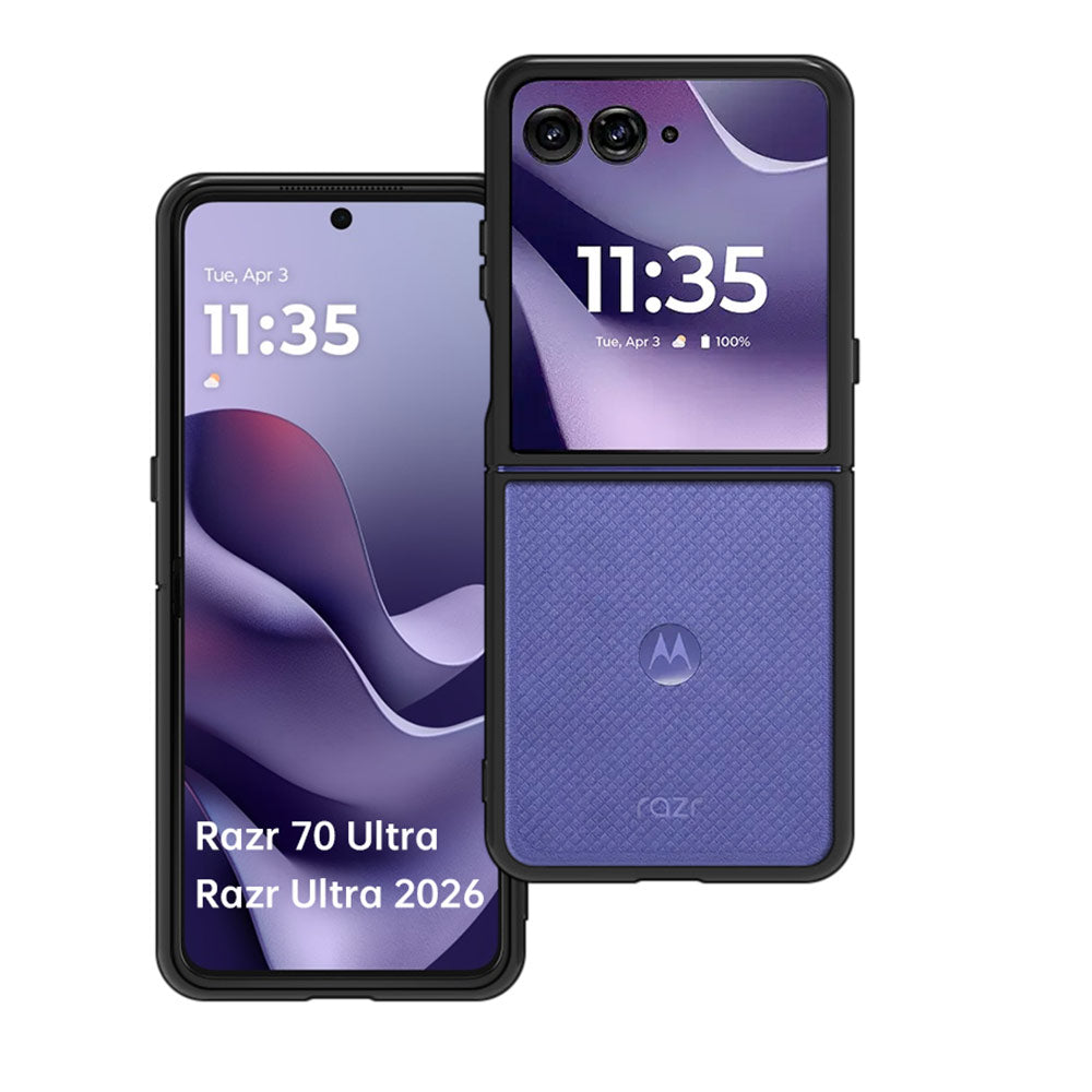 ARMOR-X Motorola Razr 70 Ultra / Razr Ultra 2026 shockproof cases. Military-Grade Rugged Design with best drop proof protection.