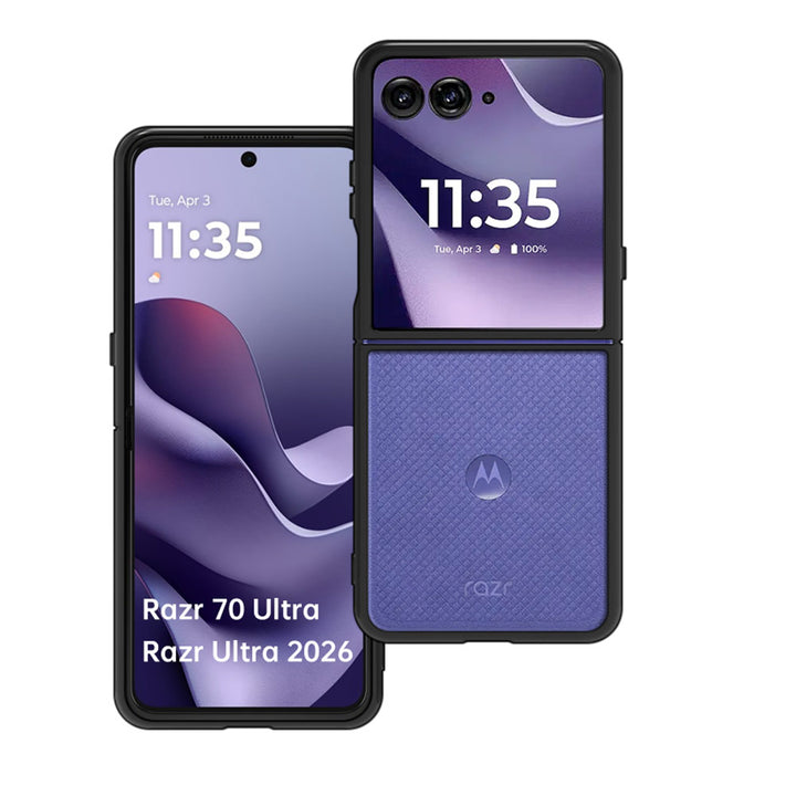 ARMOR-X Motorola Razr 70 Ultra / Razr Ultra 2026 shockproof cases. Military-Grade Rugged Design with best drop proof protection.
