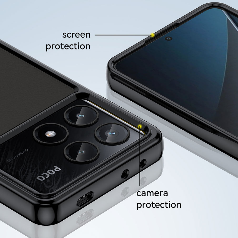 Para Xiaomi Poco X6 Pro 5G Capa Magnética De Couro Pocco Poxo Poko Para Xiaomi Poco X6 Pro 5G Capa Magnética De Couro Pocco Poxo Poko
