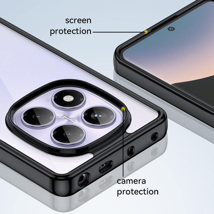 ARMOR-X Xiaomi Redmi Note 14 Pro 4G shockproof cases. Dual Composite construction with excellent protection.