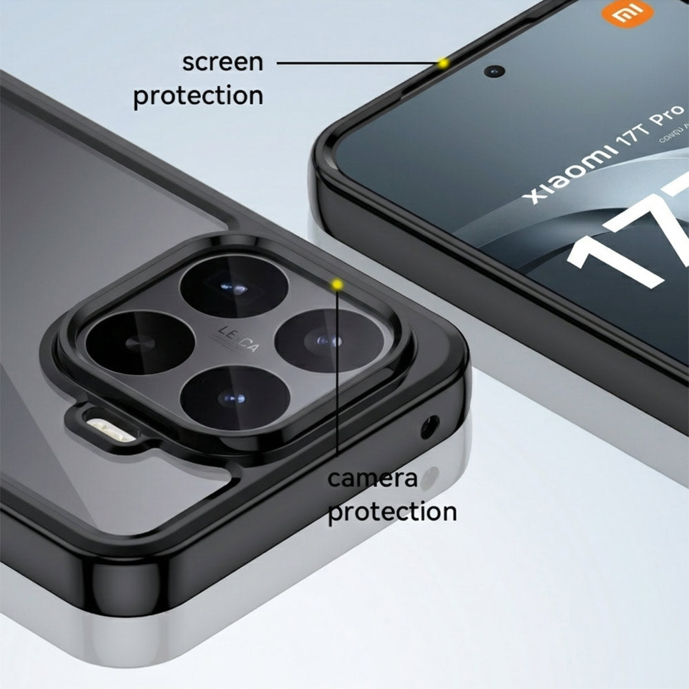 ARMOR-X Xiaomi 17T Pro shockproof cases. Dual Composite construction with excellent protection.