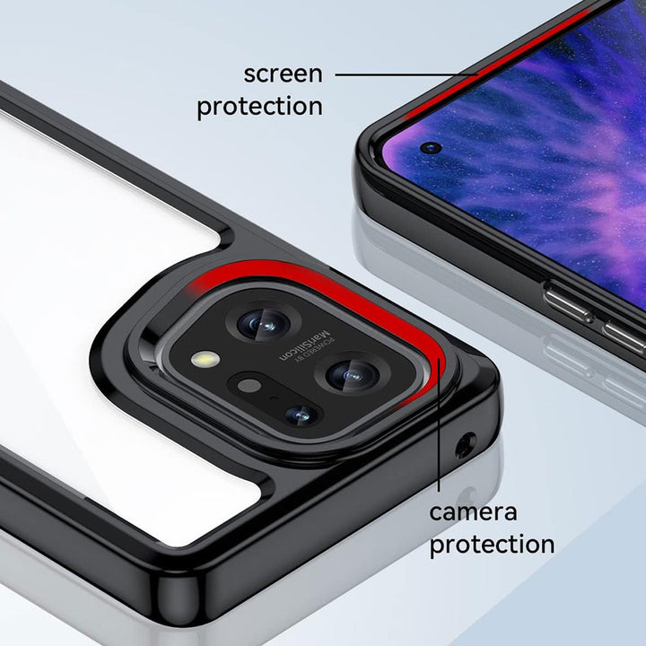 ARMOR-X OPPO Find X5 Pro shockproof cases. Dual Composite construction with excellent protection.