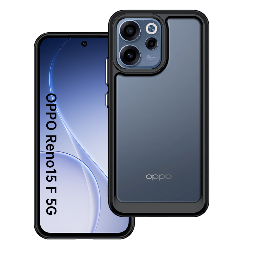 ARMOR-X OPPO Reno15 F 5G shockproof cases. Dual Composite construction with excellent protection.