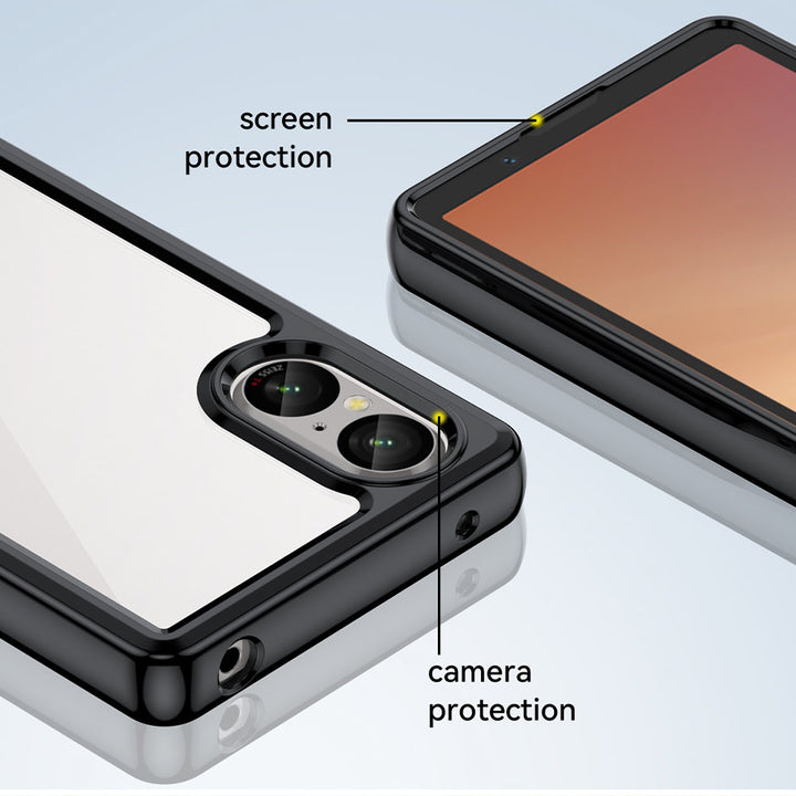 ARMOR-X Sony Xperia 5 V shockproof cases. Dual Composite construction with excellent protection.