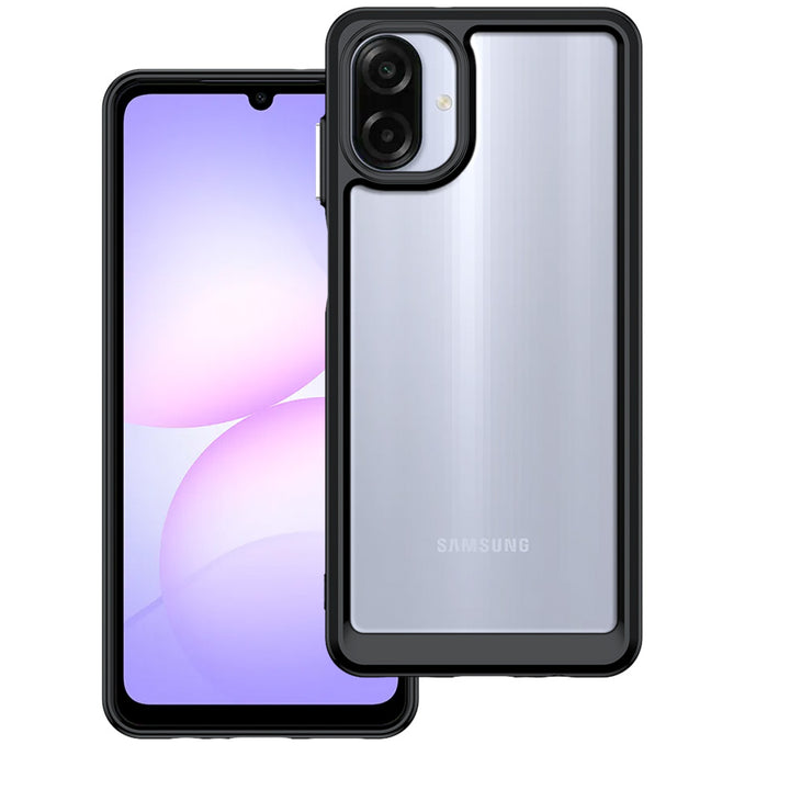 ARMOR-X Samsung Galaxy A07 4G SM-A075 shockproof cases. Military-Grade Rugged Design with best drop proof protection.