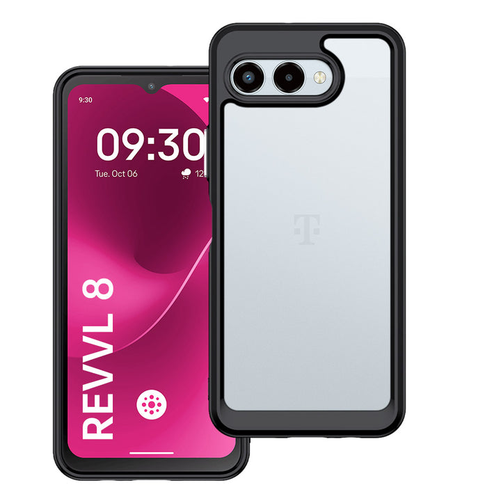 ARMOR-X T-Mobile REVVL 8 shockproof cases. Military-Grade Rugged Design with best drop proof protection.