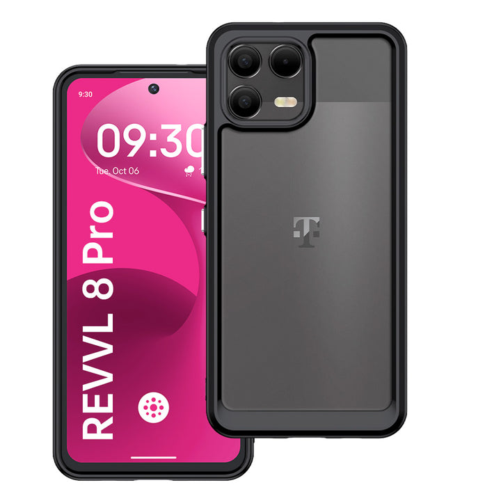 ARMOR-X T-Mobile REVVL 8 Pro shockproof cases. Military-Grade Rugged Design with best drop proof protection.