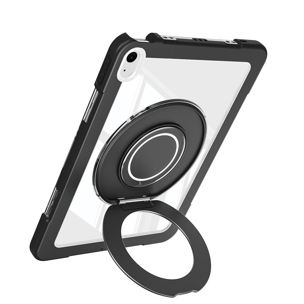 BON-iPad-N5 | iPad 10.9 (10th Gen.) | Rugged case with kick-stand & folding grip