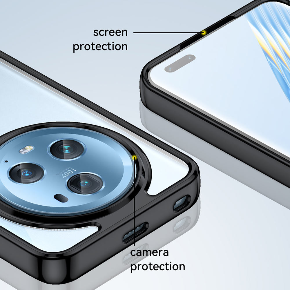 ARMOR-X Honor Magic5 Pro shockproof cases with camera and screen protection.