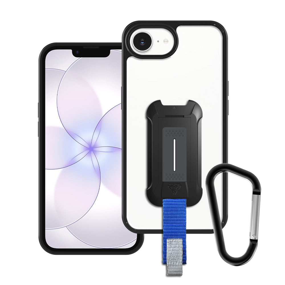 ARMOR-X APPLE iPhone 17e / 16e shockproof cases. Military-Grade Mountable Rugged Design with best drop proof protection.