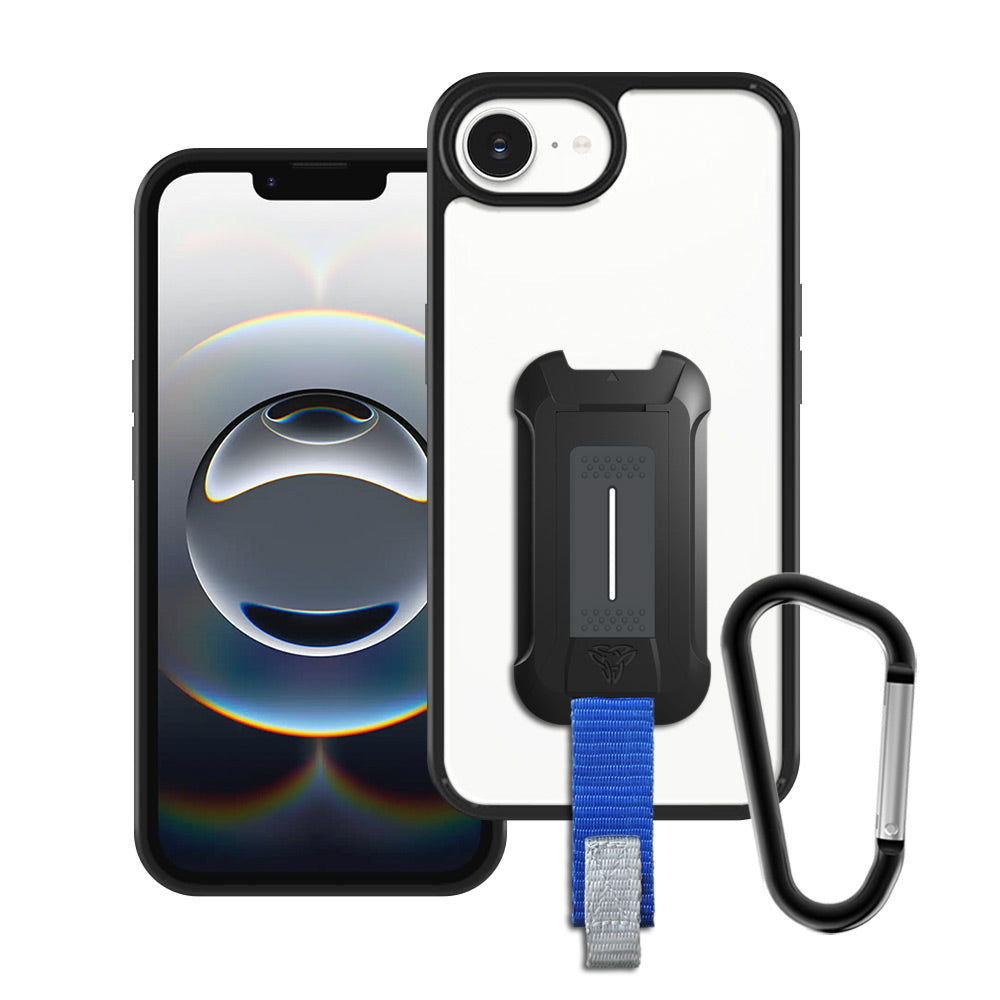 ARMOR-X APPLE iPhone 17e / 16e shockproof cases. Military-Grade Mountable Rugged Design with best drop proof protection.