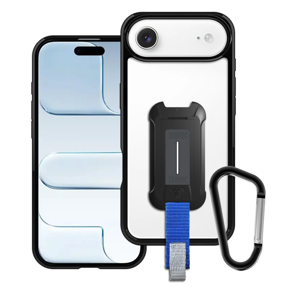 ARMOR-X APPLE iPhone 17 Air shockproof cases. Military-Grade Mountable Rugged Design with best drop proof protection.