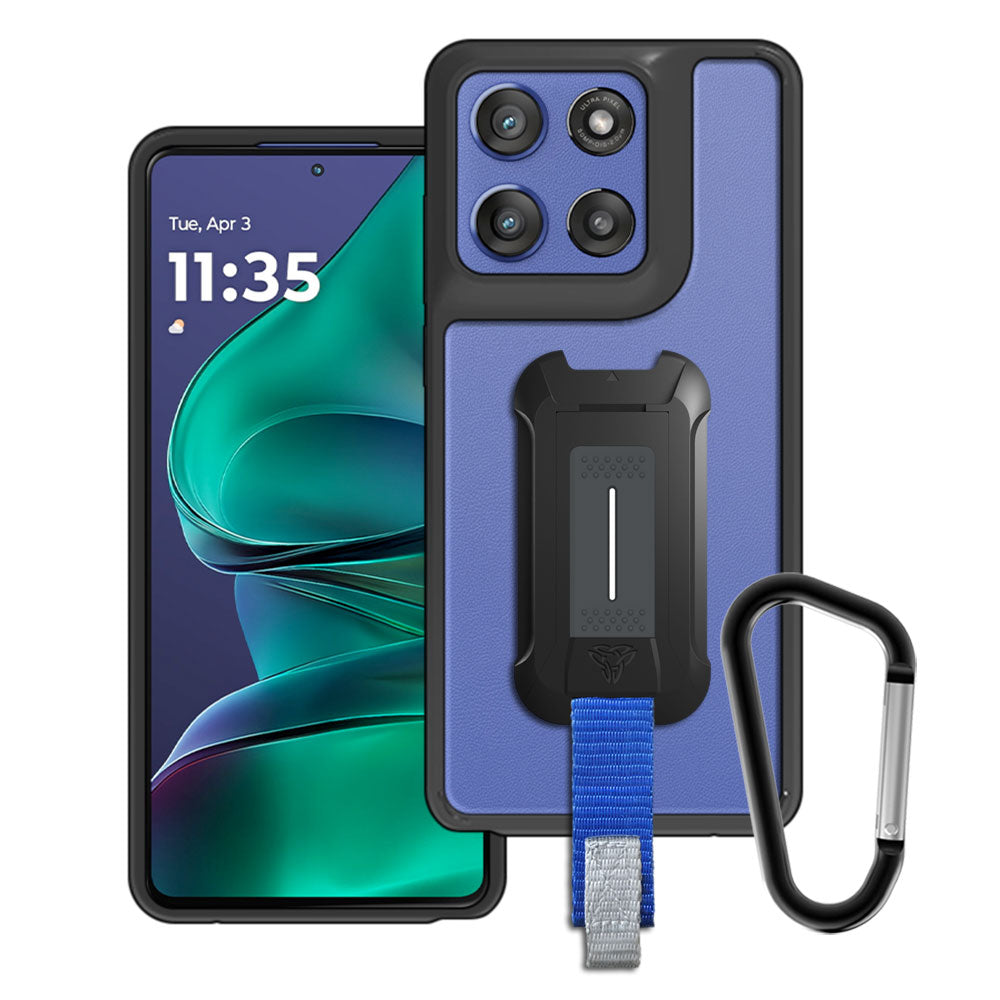 BX3-MT25-STY25 | Motorola Moto G Stylus 5G (2025) | Mountable Shockproof Rugged Case for Outdoors w/ Carabiner