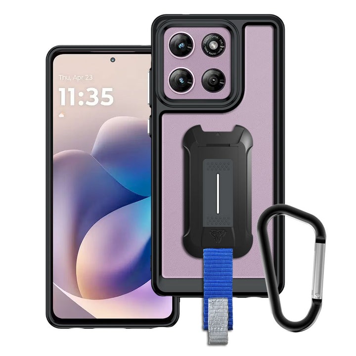 ARMOR-X Motorola Moto G Stylus (2026) shockproof cases. Military-Grade Mountable Rugged Design with best drop proof protection.
