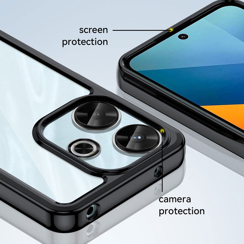 ARMOR-X Xiaomi Poco M6 4G shockproof cases. Military-Grade Mountable Rugged Design with camera and screen protection.