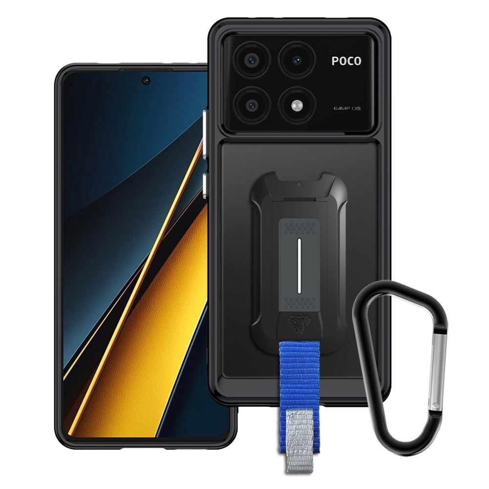 BX3-Mi24-PCX6P | Xiaomi Poco X6 Pro 5G | Shockproof Rugged case w/ KEY ...