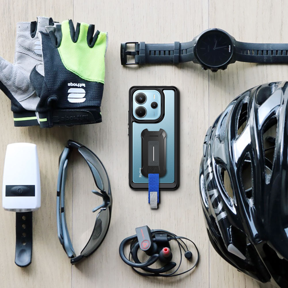 ARMOR-X Xiaomi Redmi Note 14 4G (EU Version) shockproof case. Dual Composite construction with excellent protection shock proof cases. Military-Grade rugged phone cover.