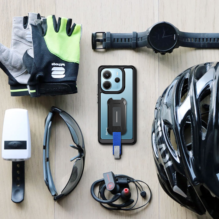 ARMOR-X Xiaomi Redmi Note 14 4G (EU Version) shockproof case. Dual Composite construction with excellent protection shock proof cases. Military-Grade rugged phone cover.