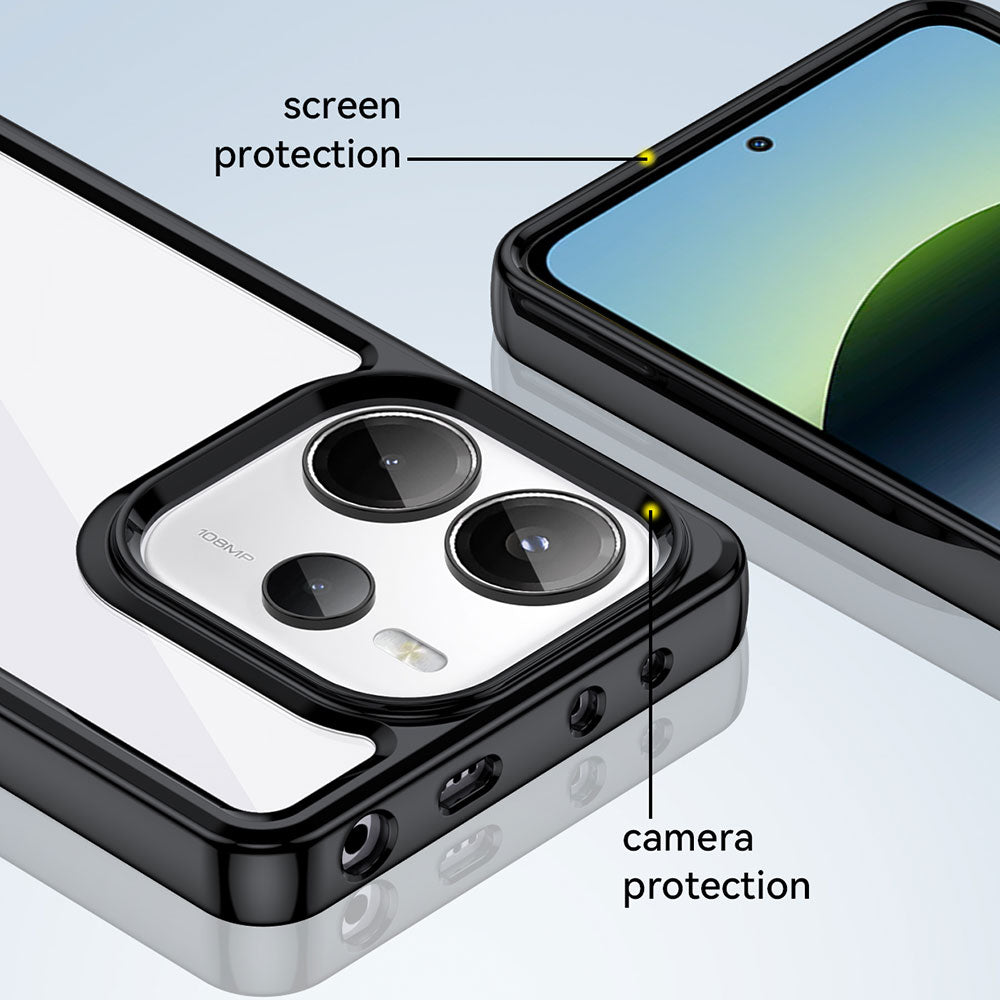 ARMOR-X Xiaomi Redmi Note 14 4G (EU Version) shockproof cases. Dual Composite construction with excellent protection.